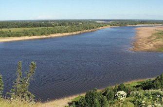 Река Вычегда, фото