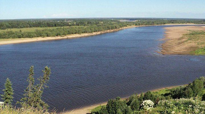 Река Вычегда, фото