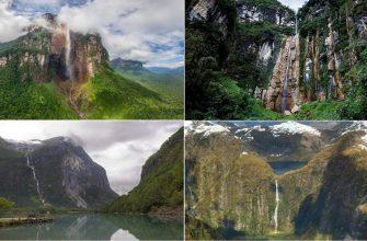 Самые высокие водопады в мире, фото