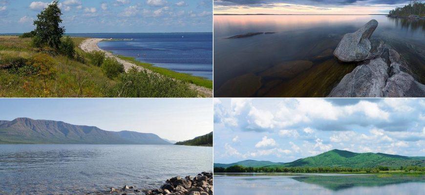 Самые большие озера России, фото