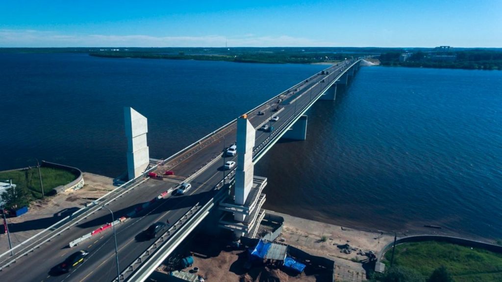 Краснофлотский мост (Архангельск), фото