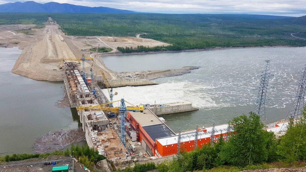 Усть-Среднеканская ГЭС, фото
