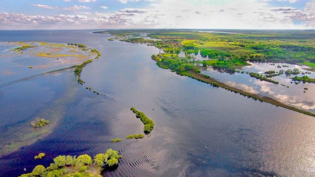 Озеро Ильмень и река Волхов, фото 