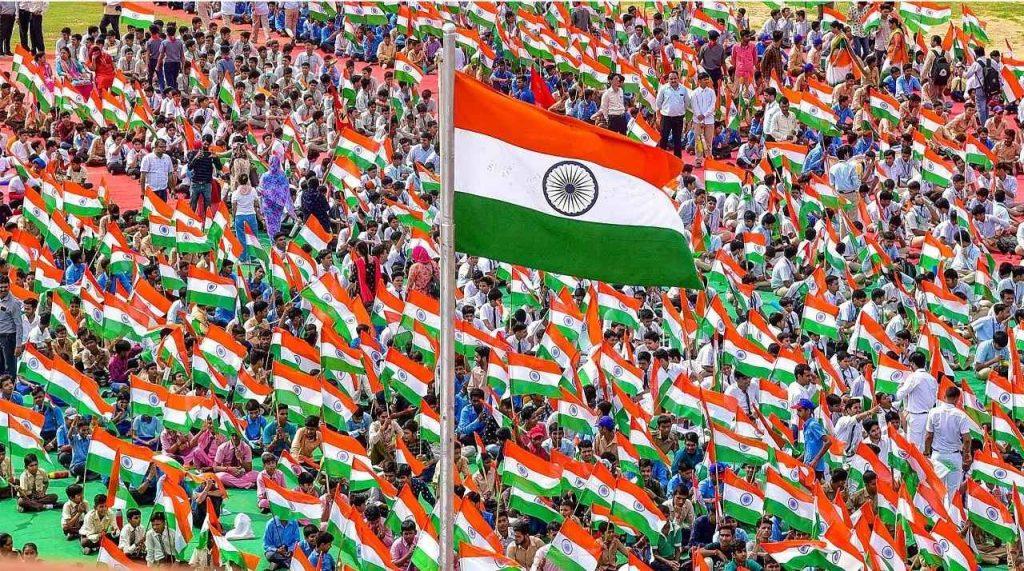 День национального флага в Индии, фото