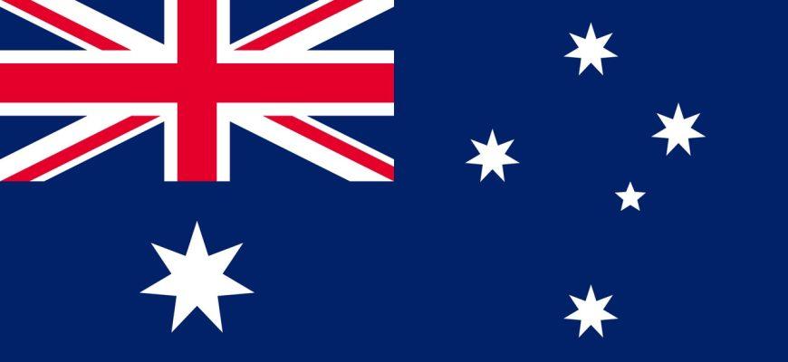 Флаг Австралии, фото