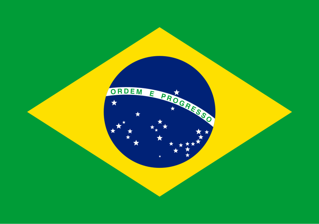 Флаг Бразилии, фото