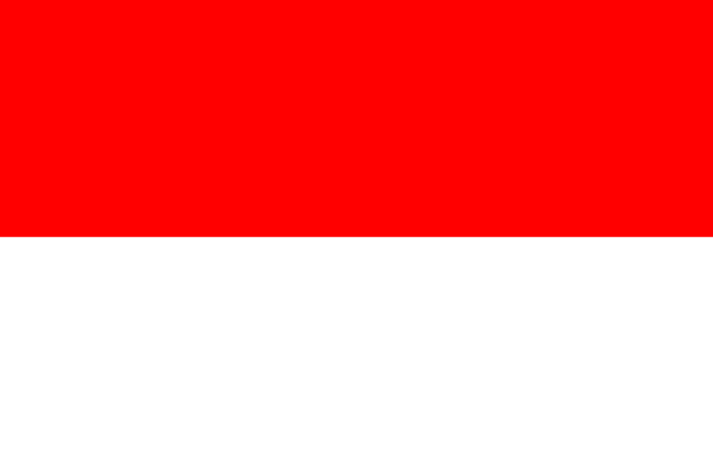 Флаг Индонезии, фото