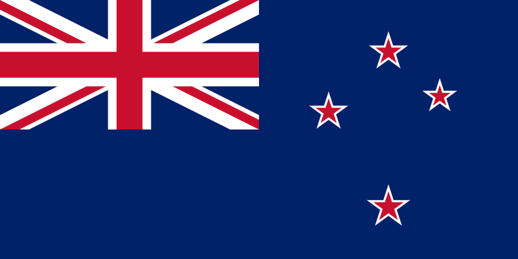 Флаг Новой Зеландии, фото