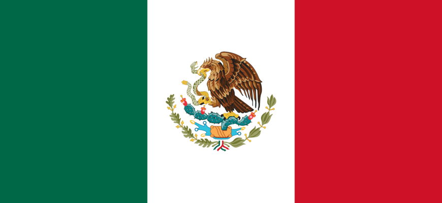Флаг Мексики, фото
