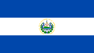 Флаг Сальвадора, фото