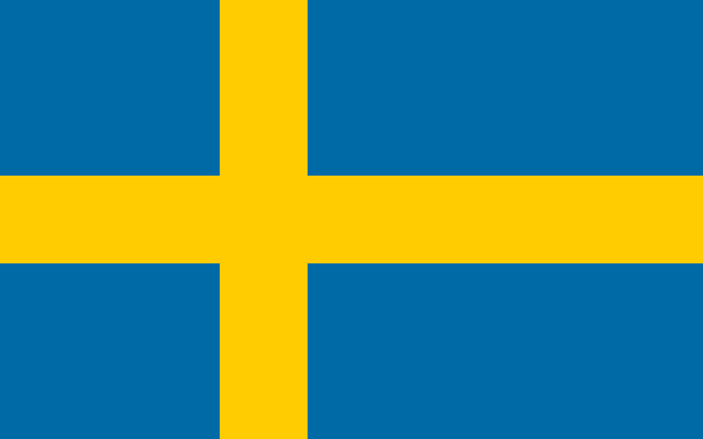 Флаг Швеции, фото