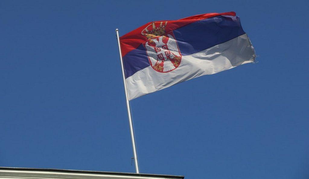 Самое большой флаг в Сербии, фото