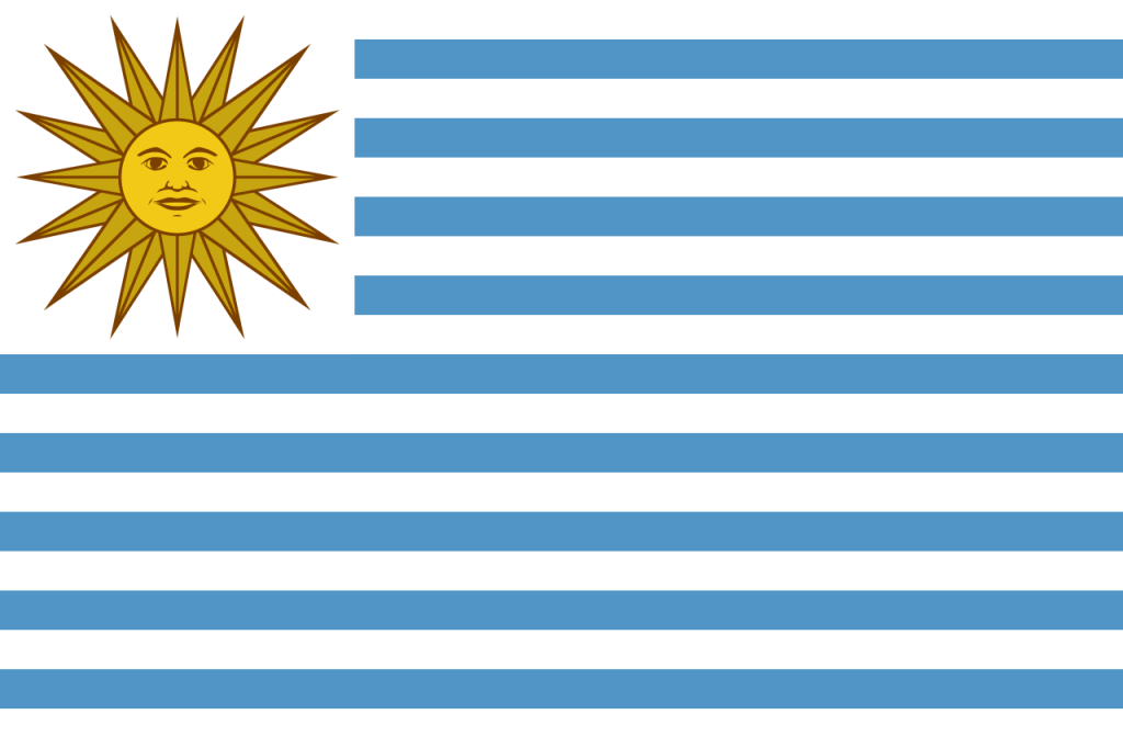 Флаг Уругвая (1828-1830), фото