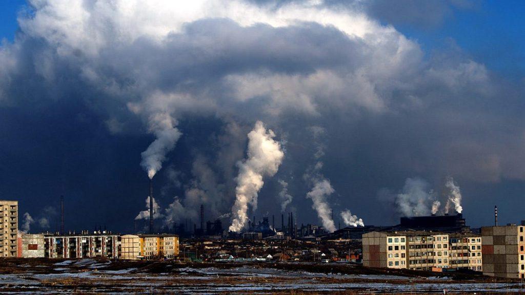 Норильск грязный город, фото