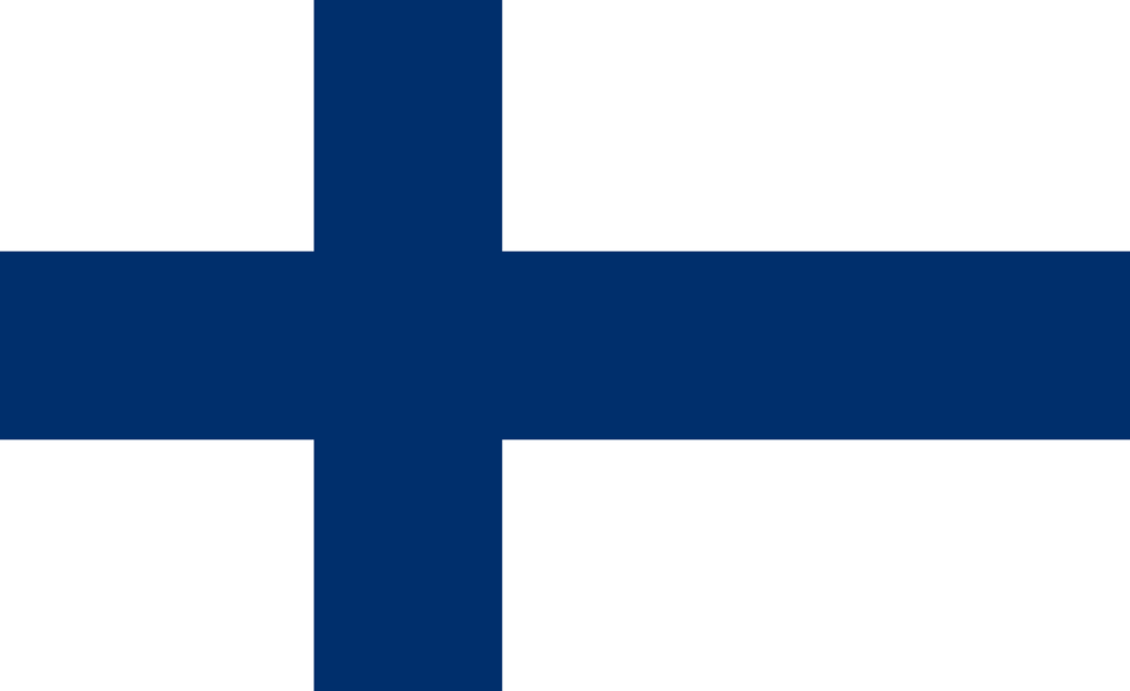 Флаг Финляндии, фото