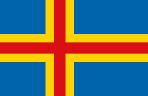 Флаг Аландских островов, фото