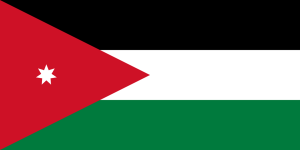 Флаг Иордании, фото