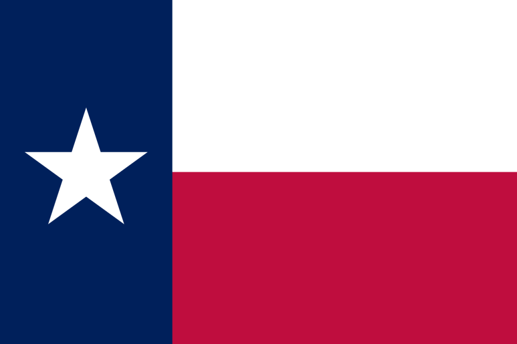 Флаг штата Техас, фото