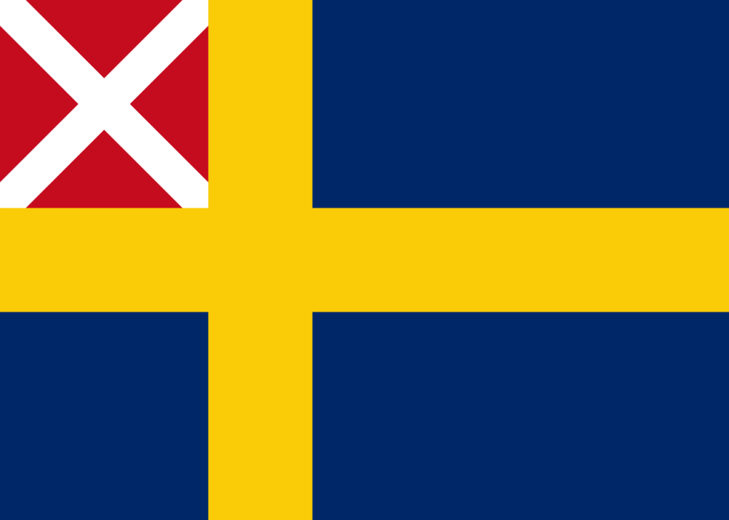 Шведско-норвежский флаг (1818–1844), фото