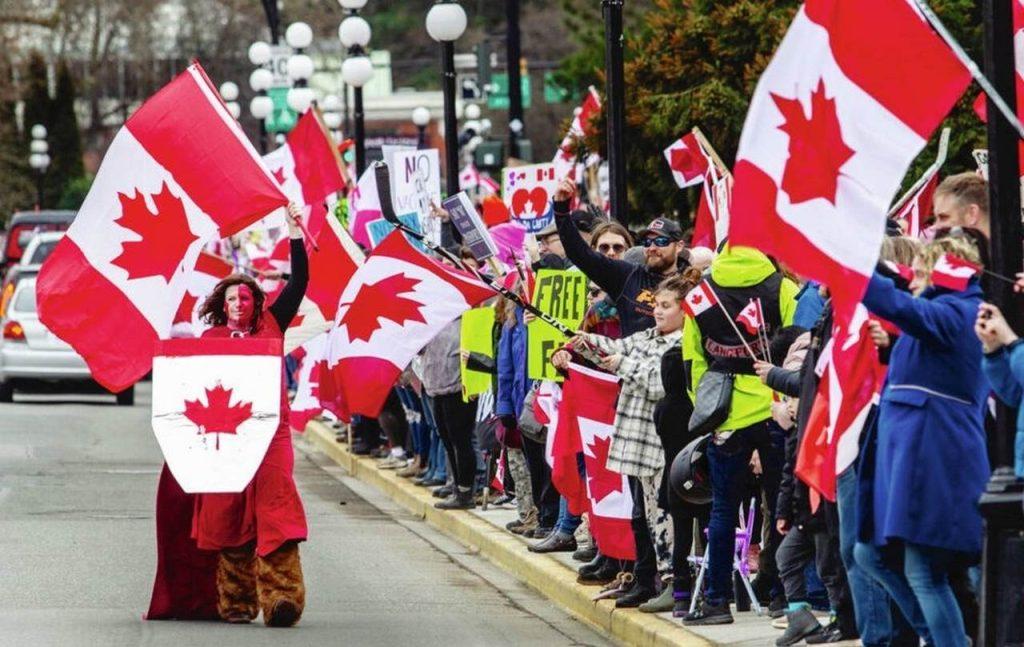 День национального флага в Канаде, фото