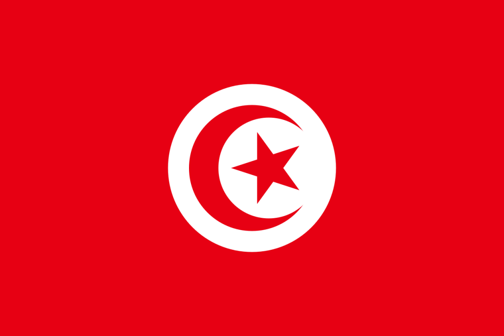 Флаг Туниса, фото