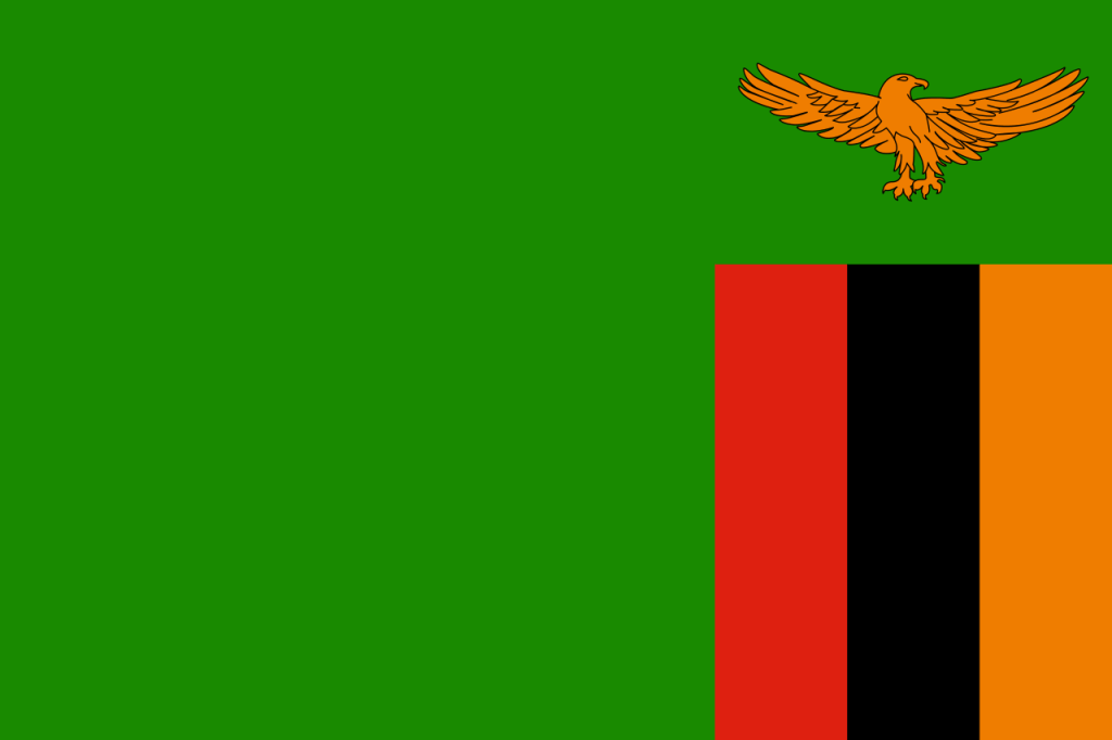 Флаг Замбии, фото