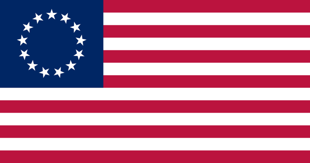 Флаг США (1777–1795), фото