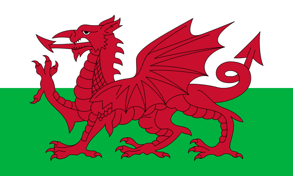 Флаг Уэльса, фото