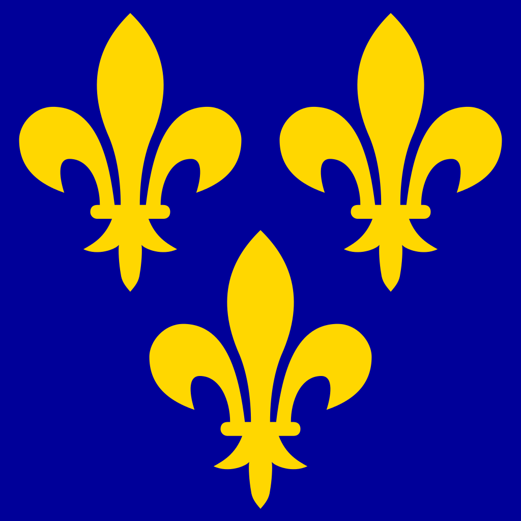 Флаг Франции (XIV-XVI), фото