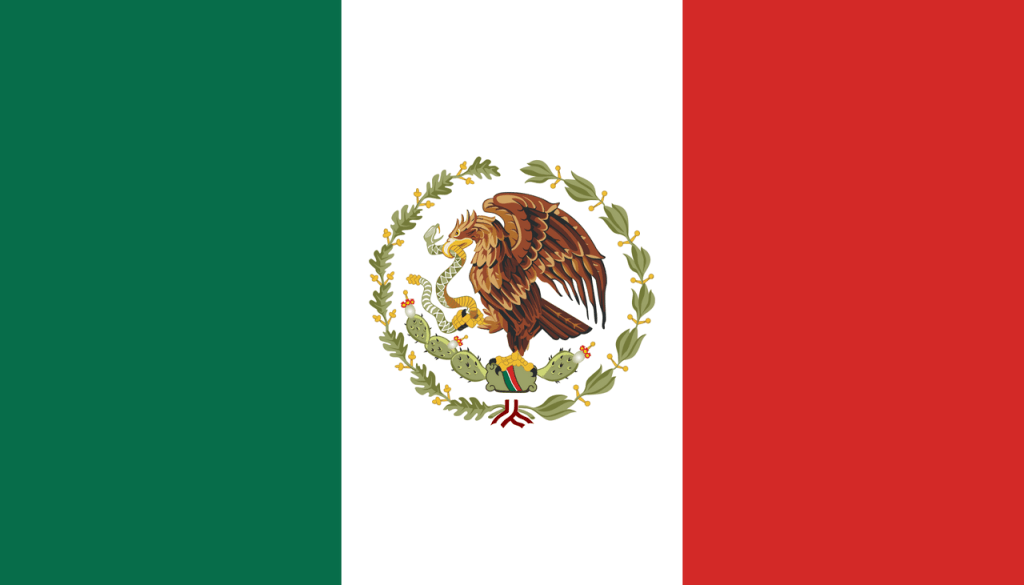 Флаг Мексики (1934-1968), фото