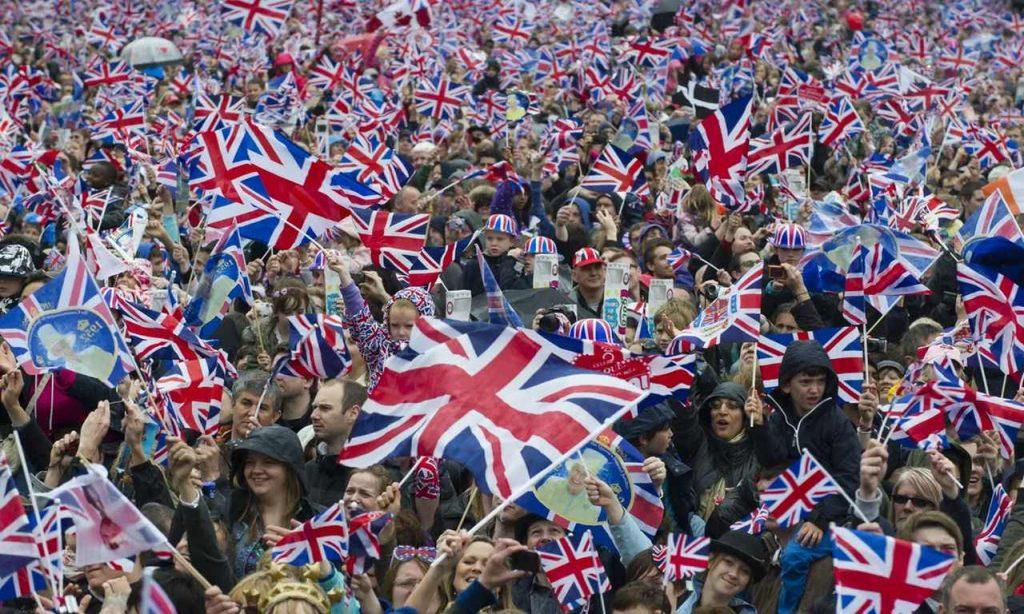 День национального флага в Великобритании, фото