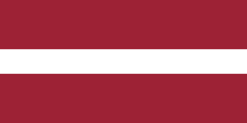 Флаг Латвии, фото