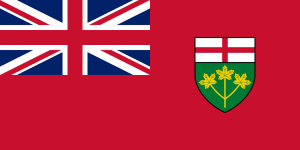 Флаг Онтарио, фото