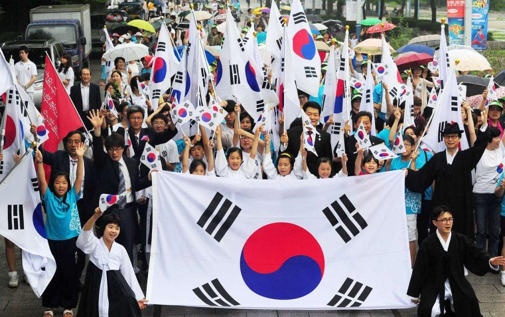 День национального флага в Корее, фото