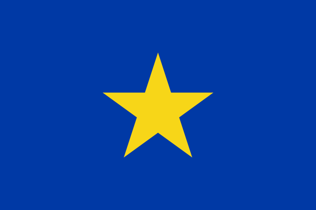 Флаг Бельгийского Конго, фото